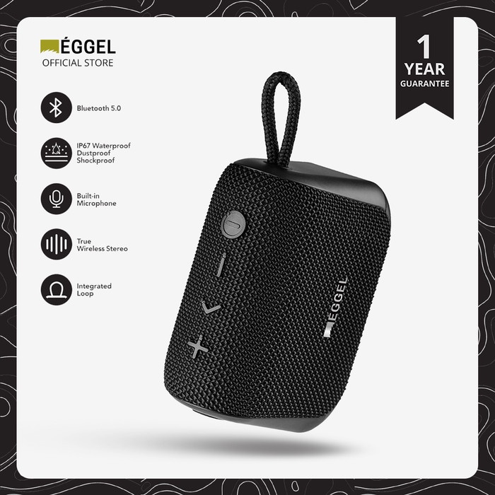 Speaker Eggel Fit 3 Waterproof Bluetooth Speaker