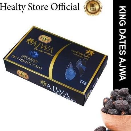 

KURMA BUAH-BUAHAN KURMA KURMADATES AJWA MIX JUMBO + MEDIUM NABI SYIFA HERBAL EL09I09A82L