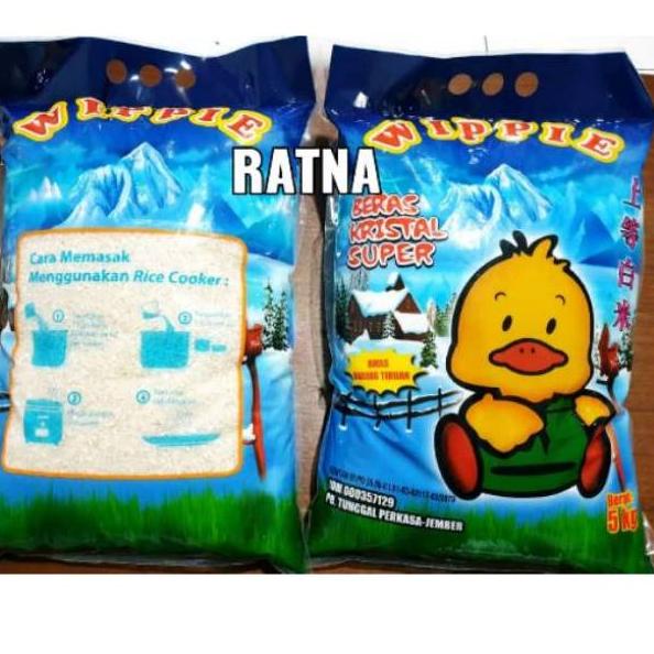 

♬ BERAS WIPPIE 10kg 10 kg KRISTAL SUPER PUNEL Satu Pabrik Dengan PIN PIN ➺