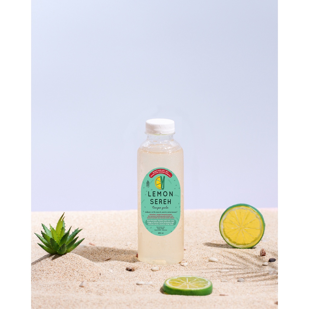 

GARPU SEGAR Es Lemon Sereh 250 ml Tanpa Gula / Minuman Kesehatan Sari Lemon