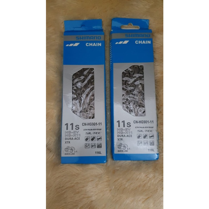 Rantai Shimano 105 11 Speed R 7000 Chain CN-HG901 Duraace HG 901 (AG)