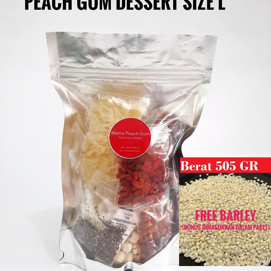 

Banting harga Peach gum Dessert size L SUPER A+ 10mangkok ,setiap pembelian 1pack PGD L FREE spt gbr
