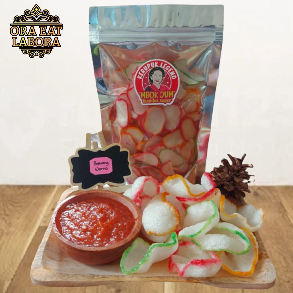 

Kerupuk Mentah Krupuk Kering Kerupuk Bawang Warna Krupuk Nasgor Kualitas Premium - Ora Eat Labora