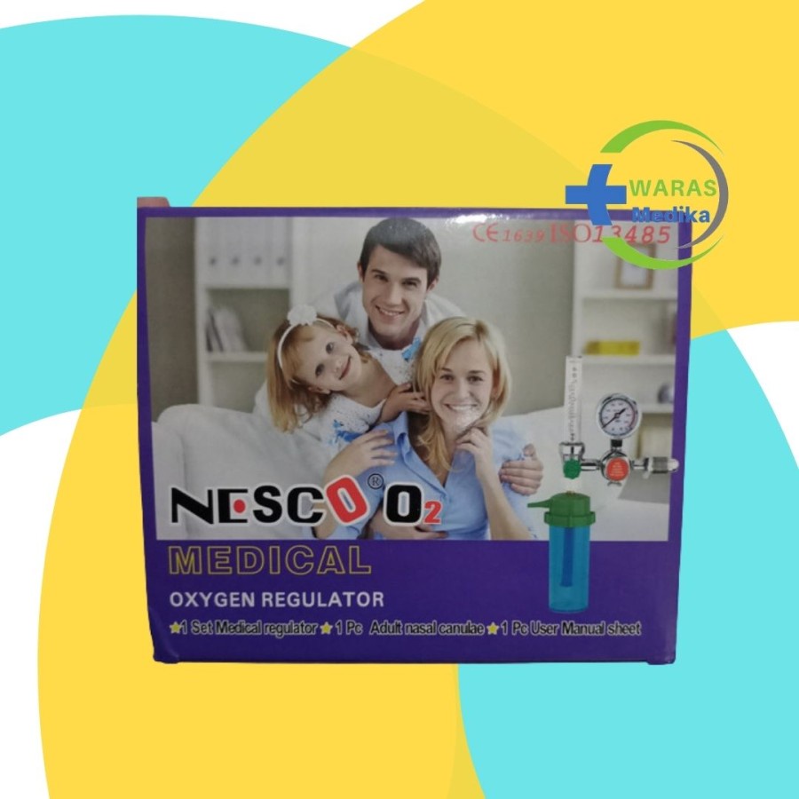 Nesco Regulator Oksigen NESCO Original / Medical Oxygen Regulator