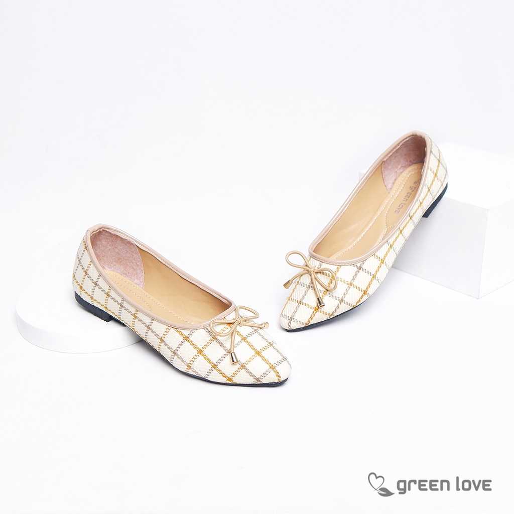 Green Love Sepatu Flat GRACE