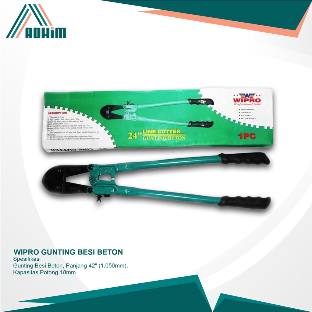 WIPRO Bolt Cutter / Alat Potong / Gunting Besi Beton 42" WD15-42