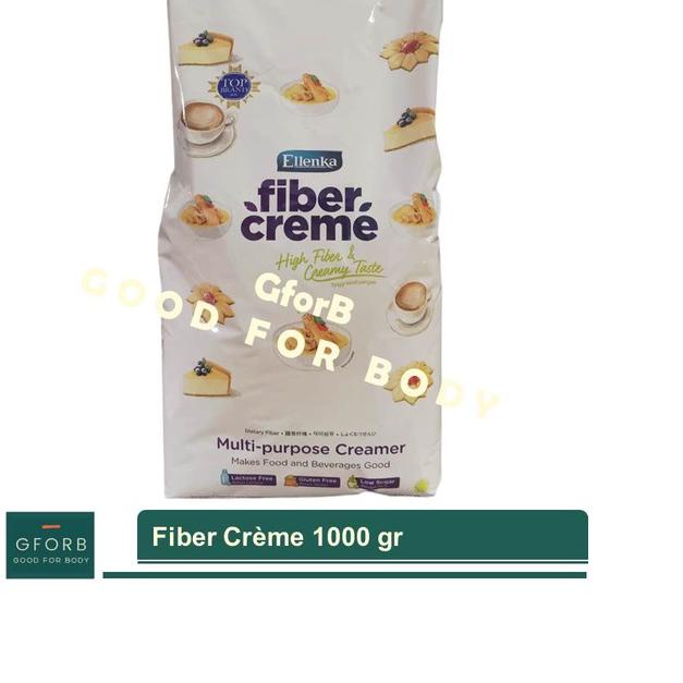 

♜ Fiber Creme Ellenka 1 kg Krimer Santan Diet ➽