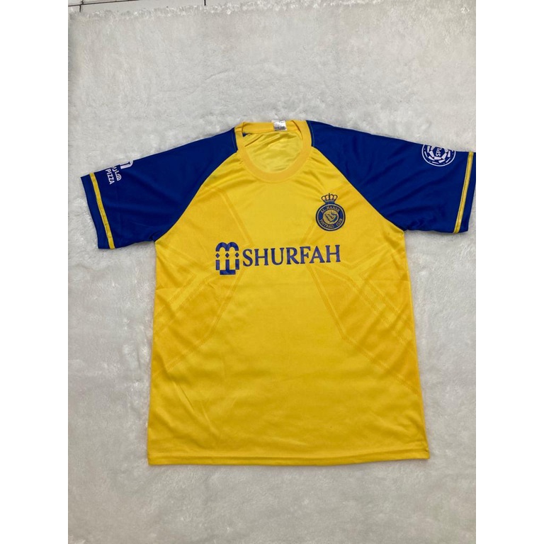 jersey RONALDO HOME baju bola al nasser dewasa/baju sepak bola dewasa terbaru