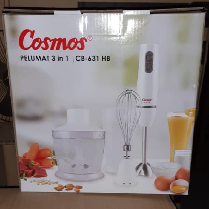 COSMOS HAND BLENDER CB-631 HB - 3in1 COSMOS BLENDER TANGAN 500 ml