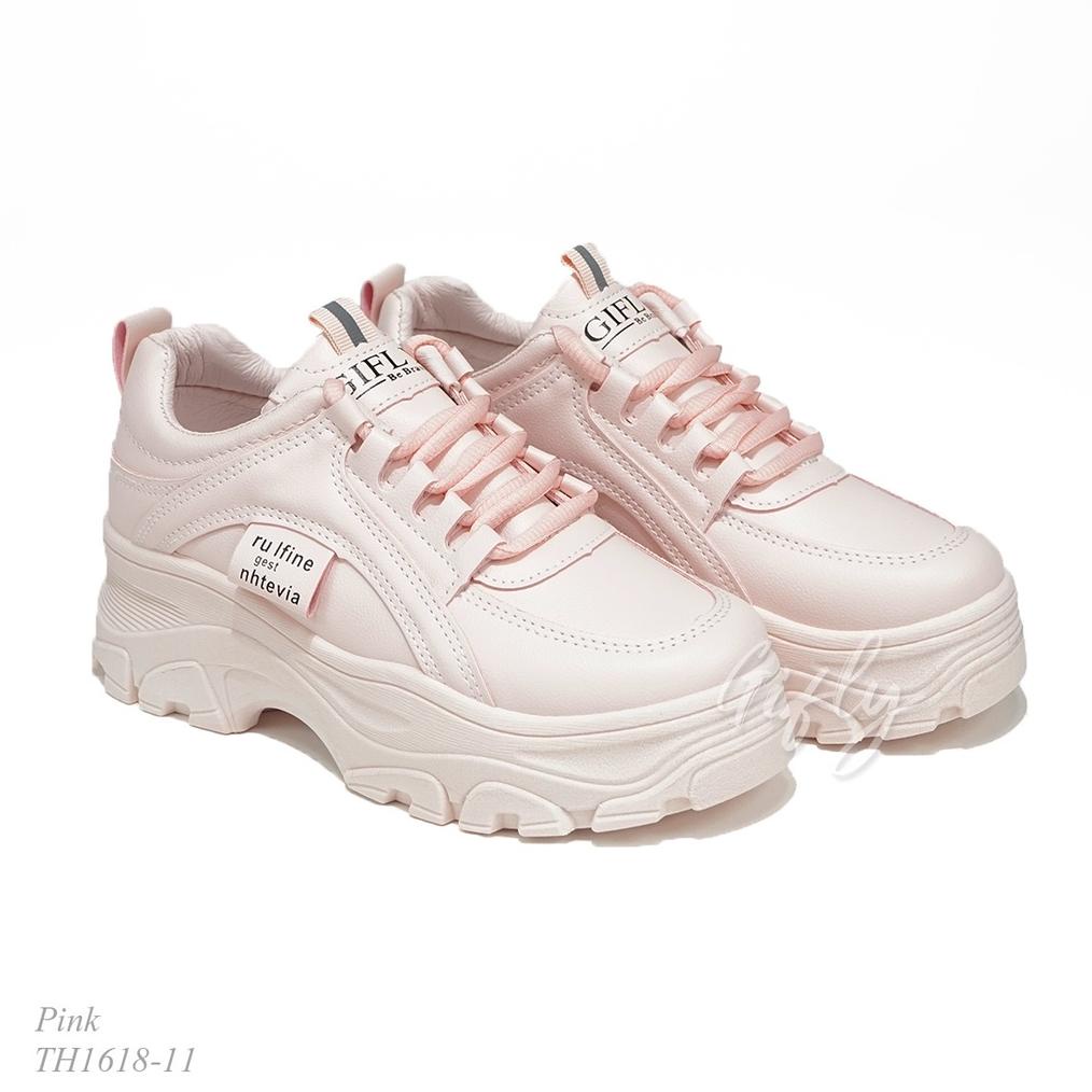 Terbaru GIFLY Nesya Sepatu Sneakers Wanita Korea Import TH1618-11 Murah
