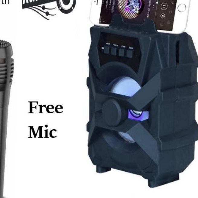 ✰ SPEAKER BLUETOOTH KARAOKE HF S288/XTM-5009 BONUS MIC KABEL/SPEAKER KARAOKE MINI/SPEAKER MURAH/SPEA