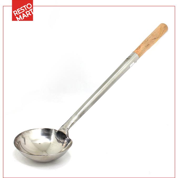 Wok Ladle/Eagle Beak Frying Ladle #4 - RESTOMART - (2217029)