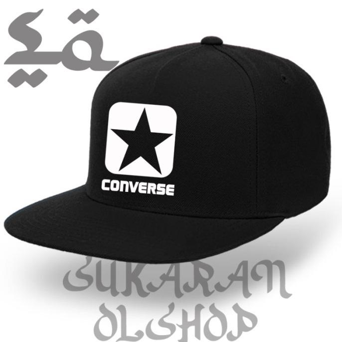 Sukaran TOpi snapback pria converse star unisex all size