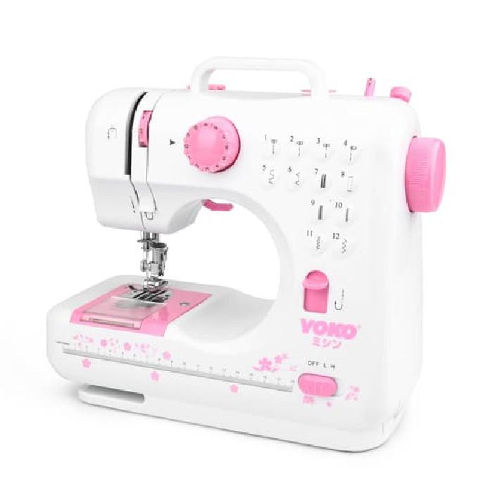 Terlaris Yoko Mesin Jahit Portable Mini 12 Pola Jahitan Murah