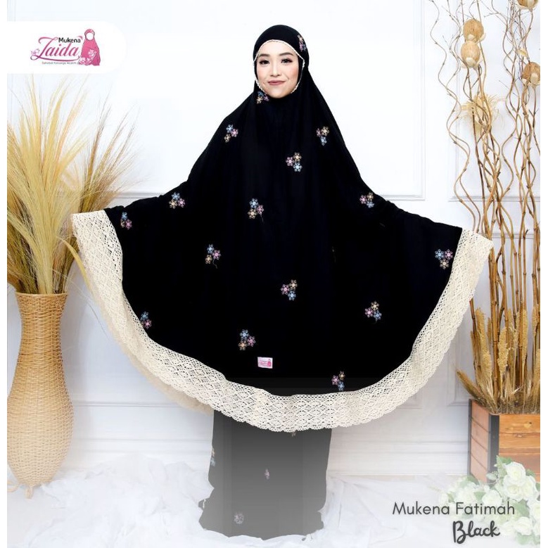 Mukena Rayon Bordir 2 In 1 Jumbo By Mukena Zaida