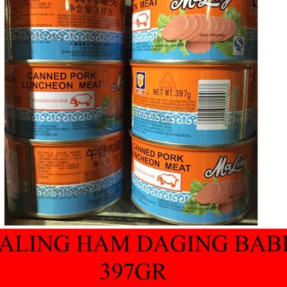

SuperSale Maling Daging Ham Babi (non halal) 397gr