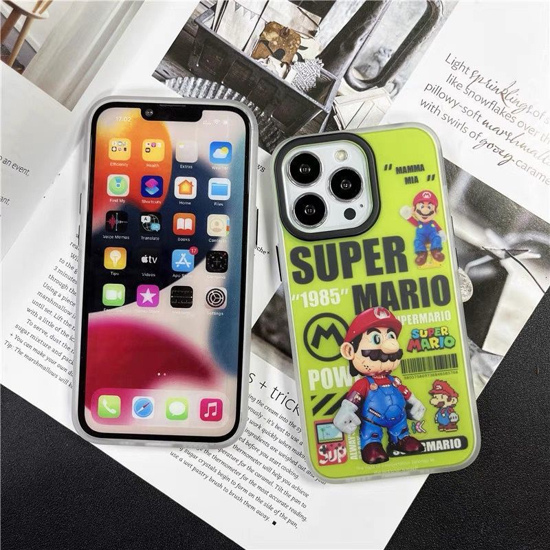 NEW Case !! SUPER PROTEKSI DENGAN SUPER MARIO SOFTCASE 14PROMAX 14PRO 14 13PROMAX 13PRO 13 12PROMAX 12PRO 12 11 CASE LENTUR ANTICRACK