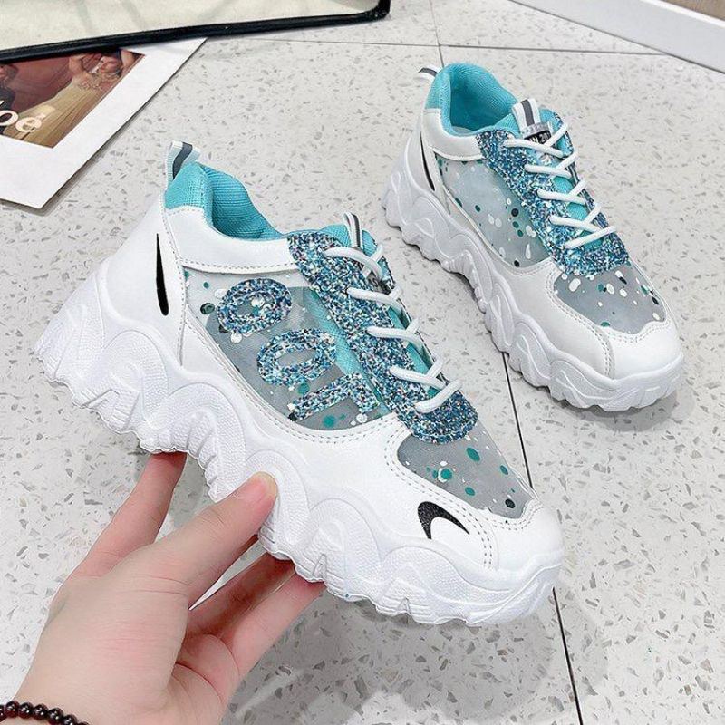 5011 Sepatu Wanita Import Sneakers Kasual Kekinian