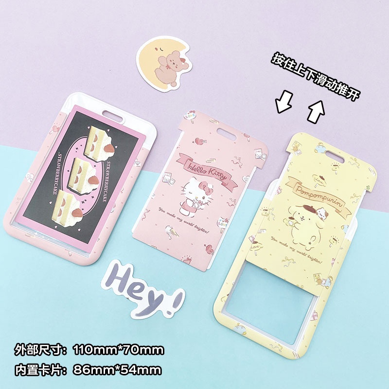 

Kalung Holder Kartu Lucu / ID Card Holder Name Tag Karakter Sarnio Sanryo Zanrio Lanyard RB9