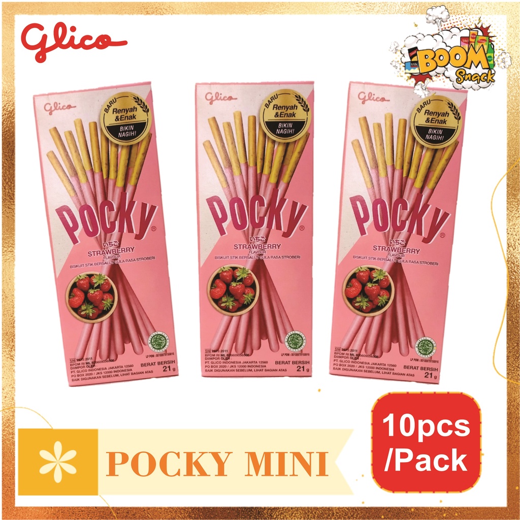 Pocky Mini Glico Isi 10pcs