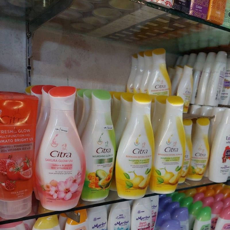 Citra hand &amp; body 230 ml dan 120ml &amp;60ml