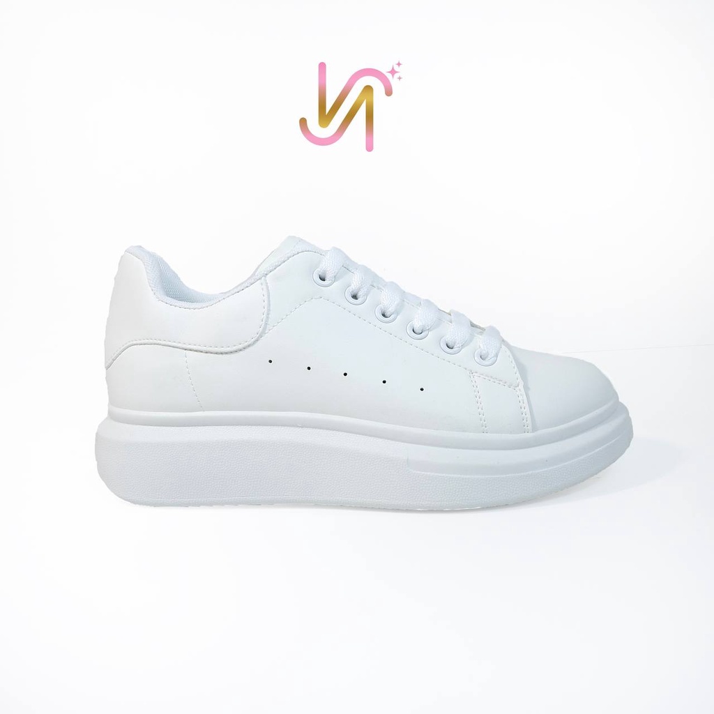 Nadilastuff Hmm Leather Sneakers Sepatu Wanita Premium Sepatu Sekolah