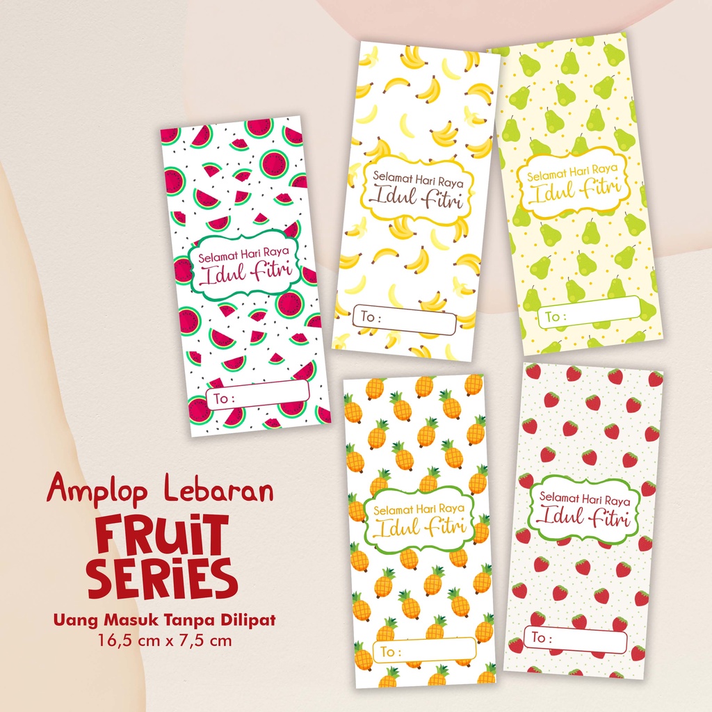 

Amplop Lebaran Fruit Series Isi 10 - Uang Tanpa Dilipat - PANJANG