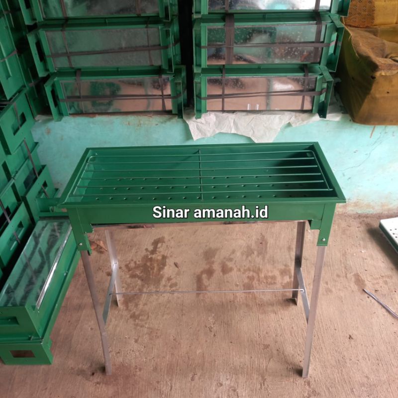 Bakaran sate kaki jumbo Panggangan sate arang