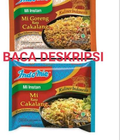 

♔ 12pcs indomie goreng kuah cakalang mie cakalang manado ❉