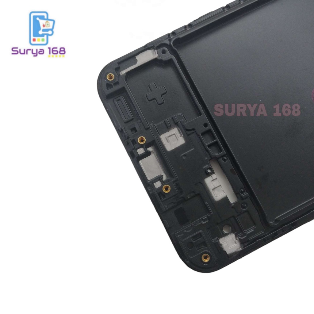 FRAME LCD /  TULANGAN LCD /  TATAKAN  TENGAH LCD / BEZZEL MIDDLE SAMSUNG GALAXY A20 / A205 / A205F ORI COPOTAN MULUS