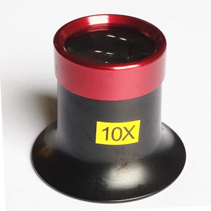 

LENSA KACA PEMBESAR WATCHMAKER LOUPE LOOP 10X EYELOOP 2612 ORI