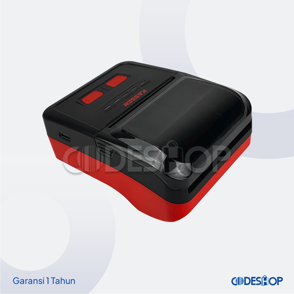 Kassen MT-200VL Mini Printer Thermal Kasir Bluetooth 58mm