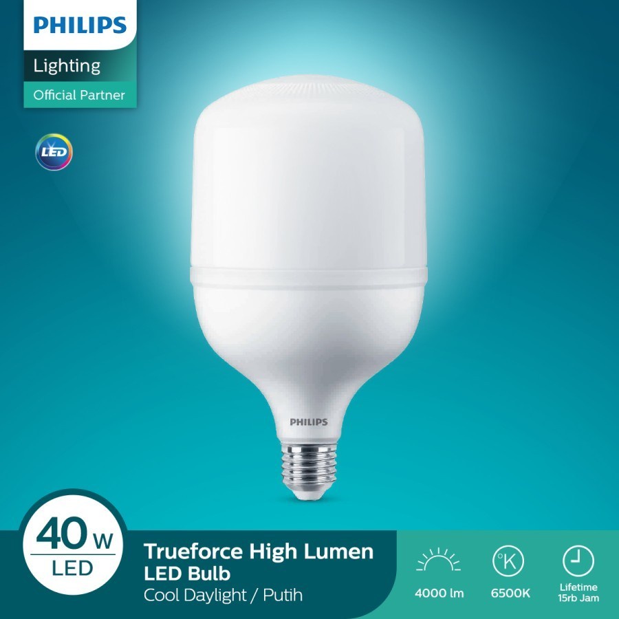Lampu Led Philips 40w 40 watt Jumbo Trueforce