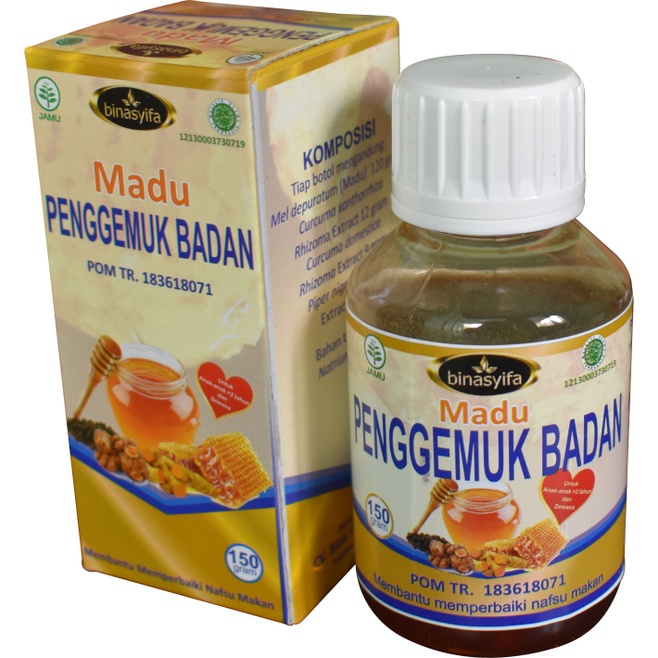 

MADU PENGGEMUK BADAN Binasyifa Herbal Memperbaiki sistem pencernaan Meningkatkan penyerapan zat gizi BJC