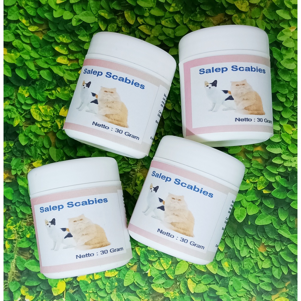 Salep Scabies Khusus Kucing Anjing Jamur Koreng Gudig 30 gram