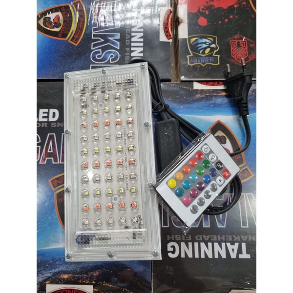 Lampu LED TANING GALAXY  | UV A + UV B | Untuk Ikan Channa