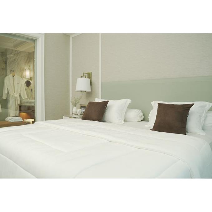 READY STOK - Osaka Set Sprei CVC White