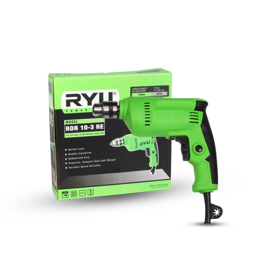 Bor 10MM Ryu RDR10-3RE Drill 10MM RDR10-3RE RYU Bor 10MM