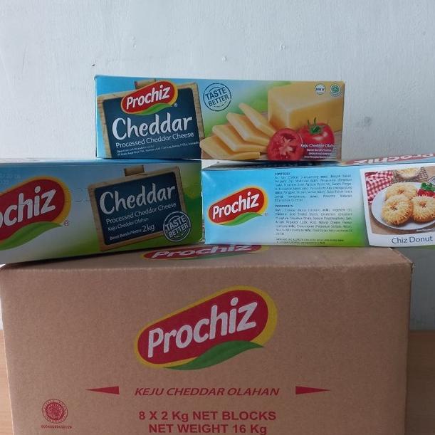 

✷ Keju Prochiz CHEDDAR BIRU 2KG TERMURAH / Keju Cheddar Biru 2kg ☻