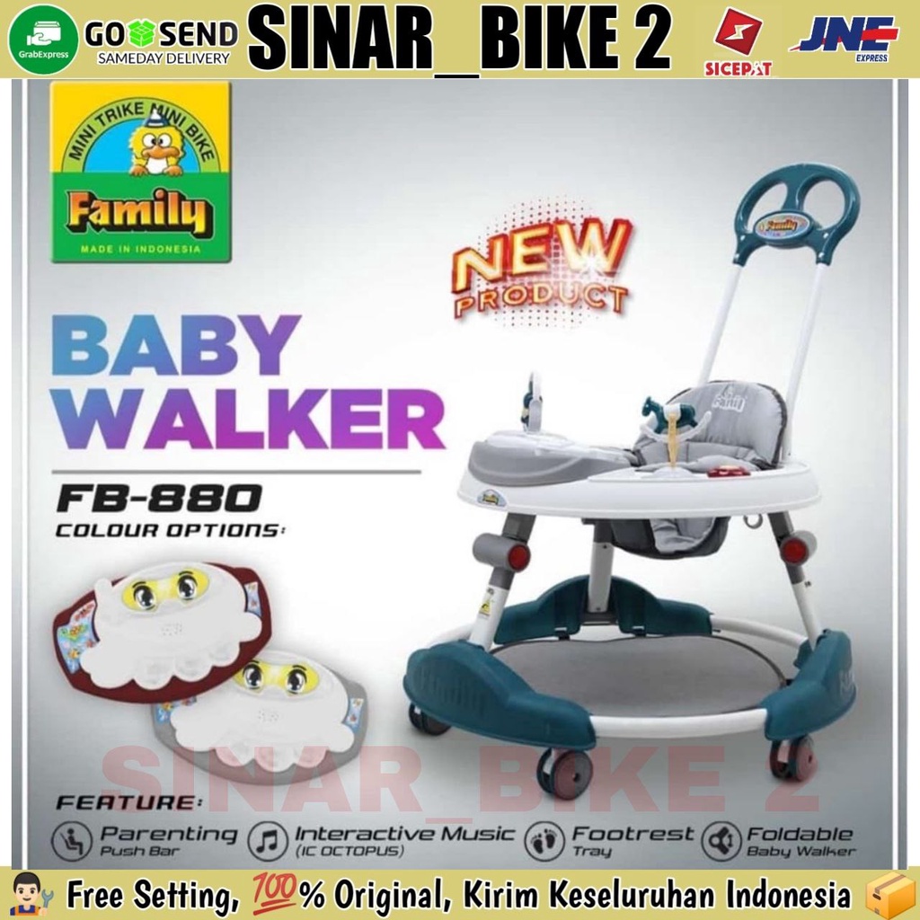 Baby Walker FB -880 &amp; Sb-611-3 Kereta Dorong Bayi