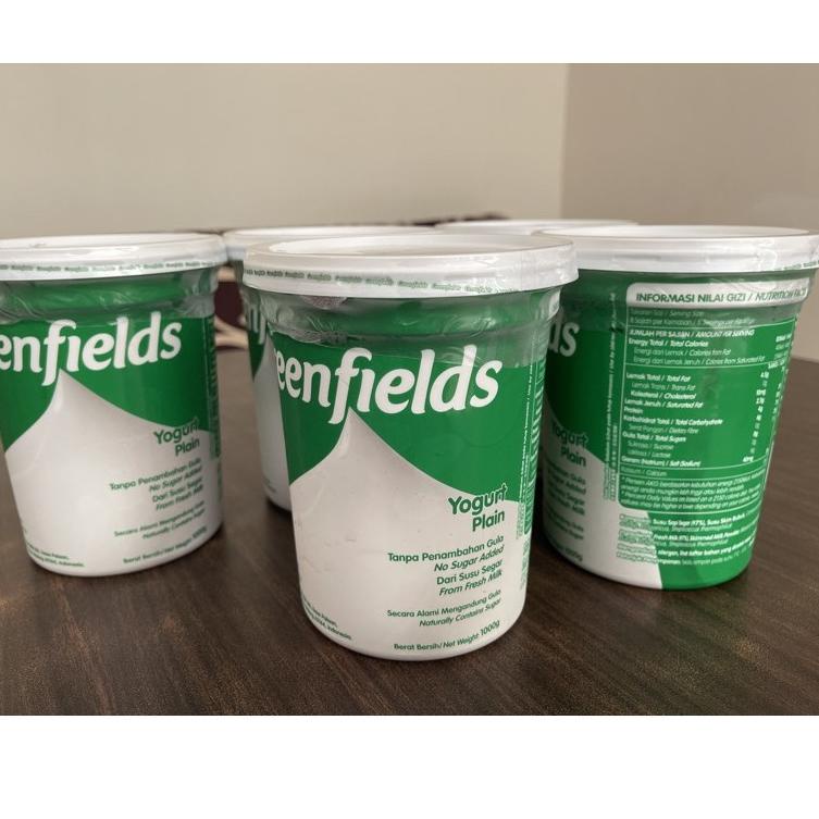 

➤ Greenfields Yogurt Yoghurt plain 1 kg 1kg ◊