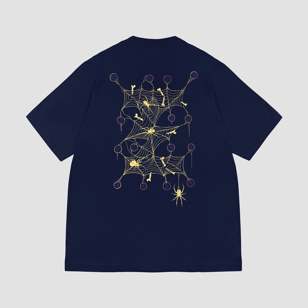 EVILSPIRIT KAOS OVERSIZE HEAVYWEIGHT 16S - FROZBITE NAVY UNISEX