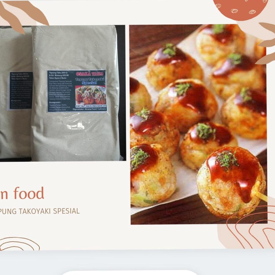 

Produk Terbaik Tepung Premik Takoyaki SPECIAL 1 KG