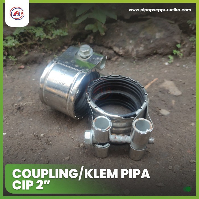 Coupling/Klem Pipa Cip (Cast Iron) 2 Inch