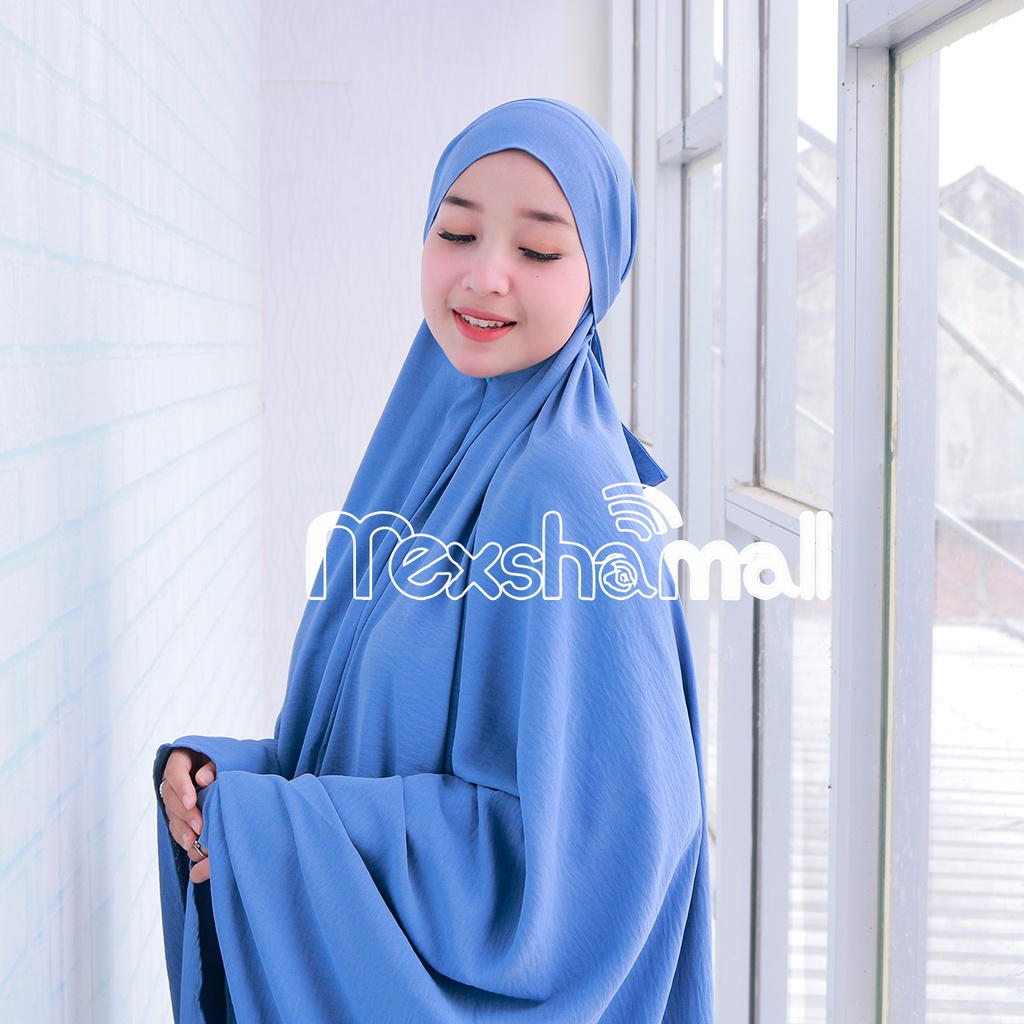 Mukena Crinkle Airflow Premium 3 in 1 I Mukena Dewasa Cringkle Airflow Jumbo