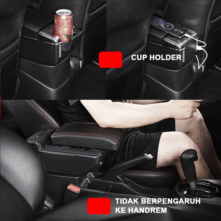 Sandaran Tangan Avanza 2019 Arm Rest Avanza 2020, Console Box Avanza 2021 Amrest Toyora Avansa 2018