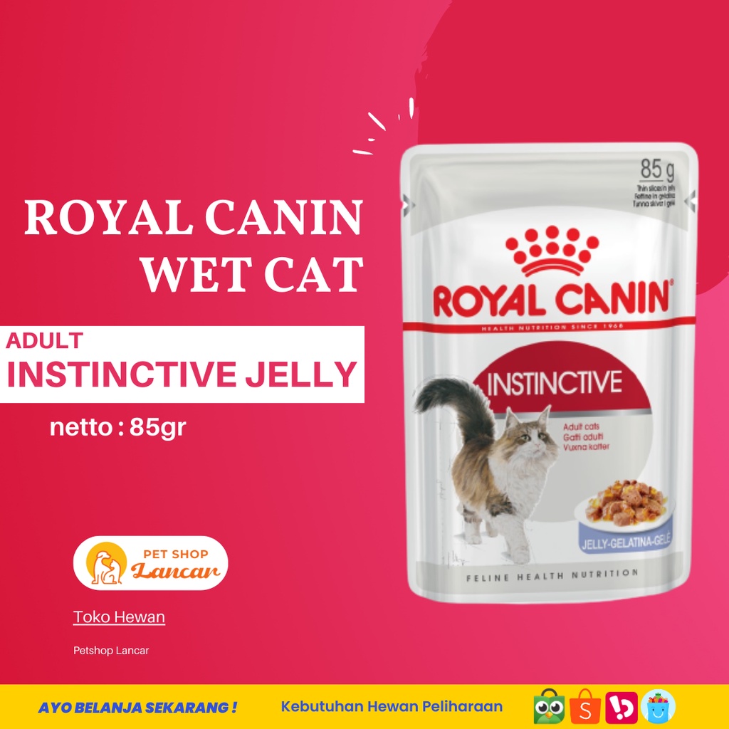 Royal Canin Instinctive Jelly 85gr