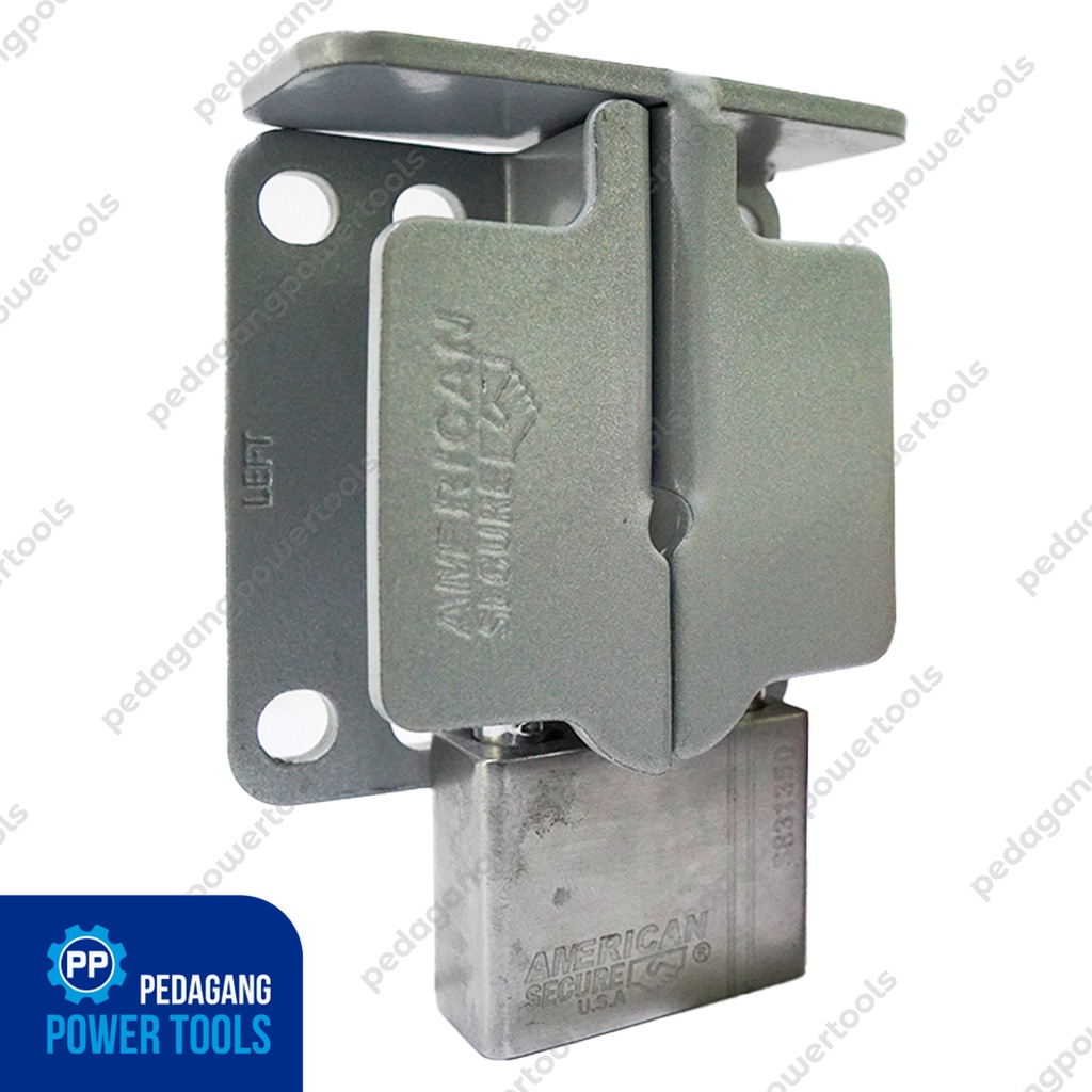 AMERICAN SECURE PELINDUNG GEMBOK ANTI MALING GERGAJI HASP H821288