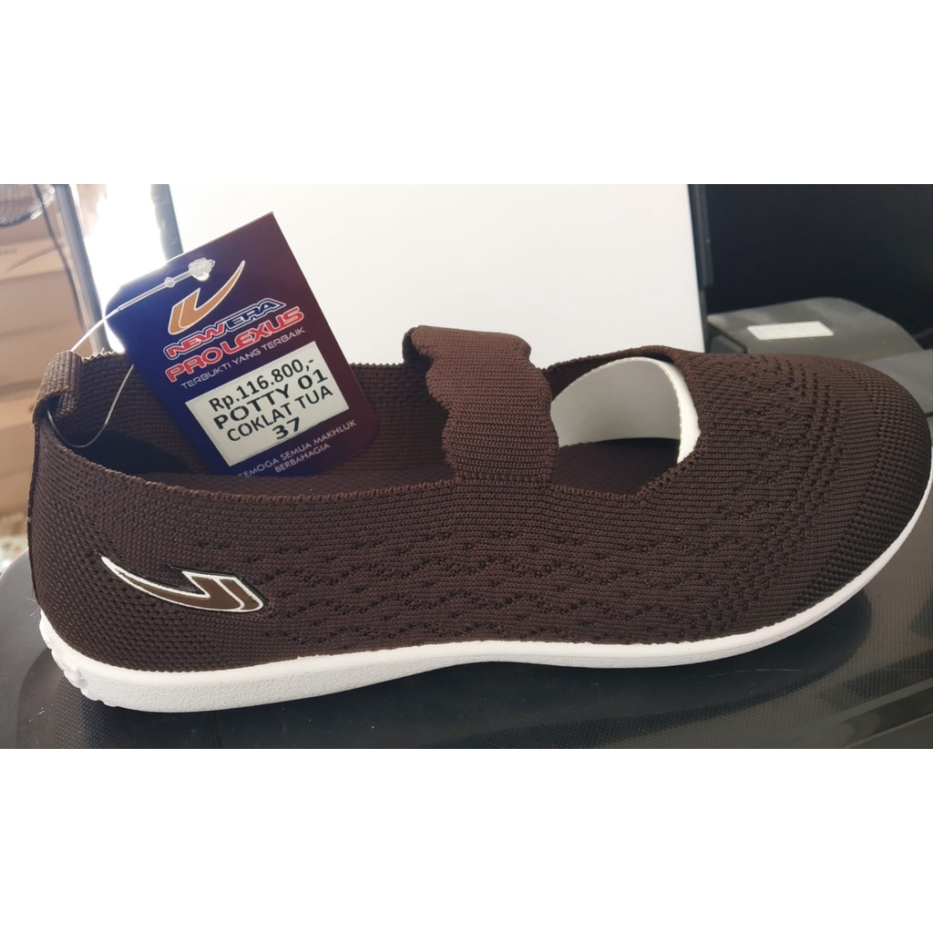 New Era Potty 01 Sepatu Flat Ballerina Sepatu Wanita Dengan Tiga Pilihan Warna