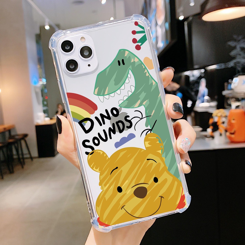 Case Dino Pooh  SAMSUNG C5 C7 C9 Pro Grand Neo 2 Prime J1 Ace Mini J2 J3 Pro Core 2016